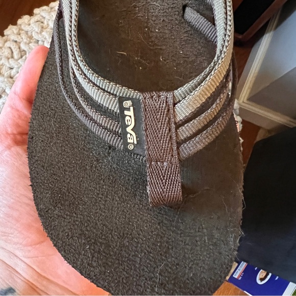 TEVA MUSH MANDALYN WEDGE SANDALS sz 8 - Picture 7 of 8